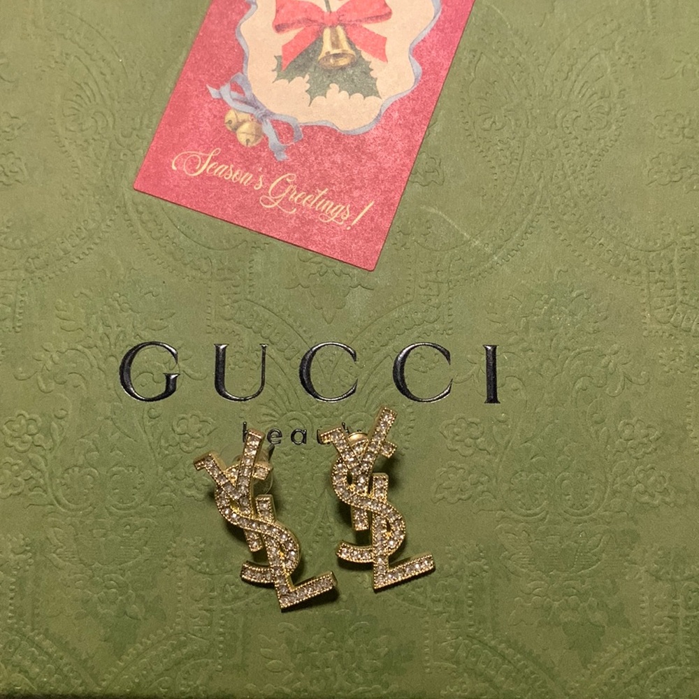 YSL earrings